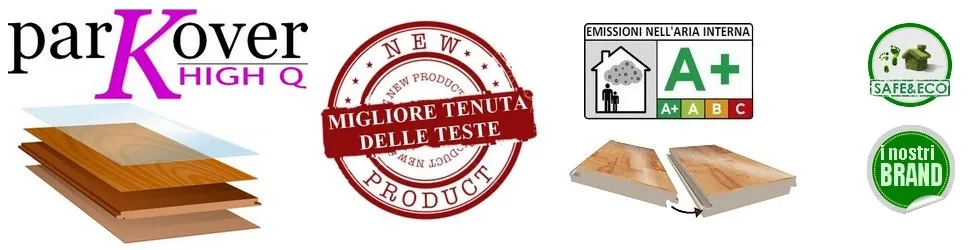 Nanni Giancarlo - Parkover | Pavimenti in laminato effetto legno posa flottante