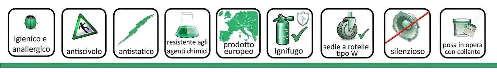 Caratteristiche pavimenti vinilici Pavinil | Nanni Giancarlo