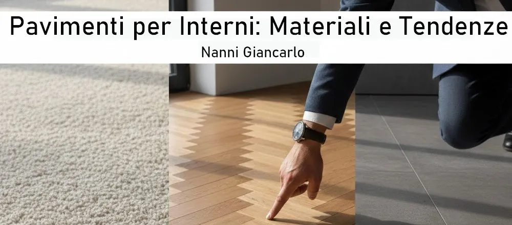 Pavimenti per Interni ed Esterni: Guida, Materiali e Tendenze | Nanni Giancarlo