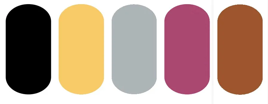 Design d'interni pavimento nero e colori da abbinare pavimento nero e pareti colorate