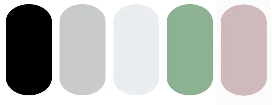 Colori abbinamenti con il nero nero e colori abbinamenti