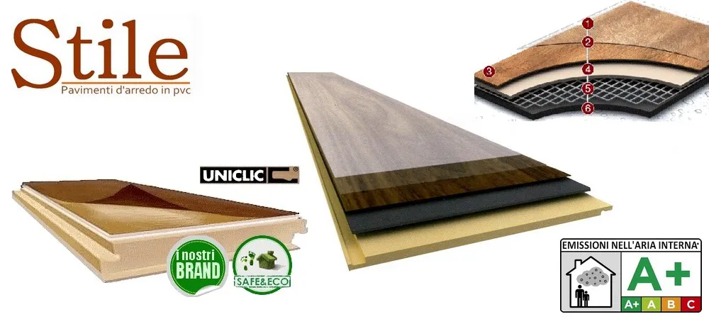 PAVIMENTO SPC LVT Pavimento doghe pvc e piastre - Nanni Giancarlo pavimento lvt doghe in pvc doghe pvc effetto legno spc lvt pavimenti flottanti in pvc