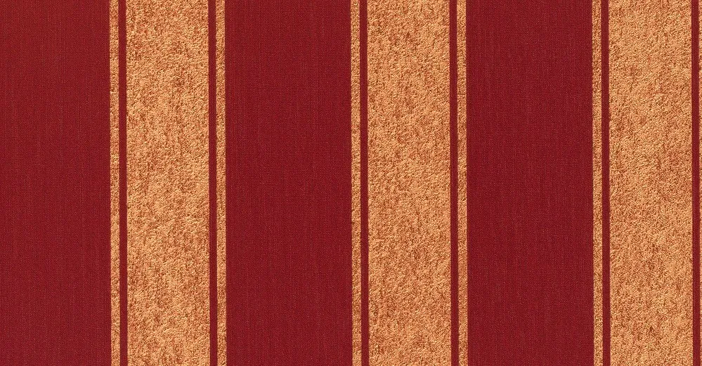 Carta da parati a righe rosso e oro - cod. 47105 Carta da parati a righe rosso e oro - cod. 47105