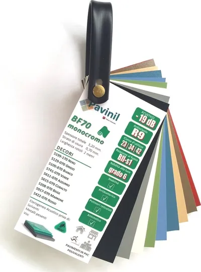 Pavimento antiscivolo in pvc - Pavimenti antisdrucciolo in pvc - Nanni Giancarlo