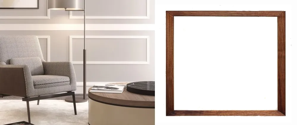 boiserie con cornici