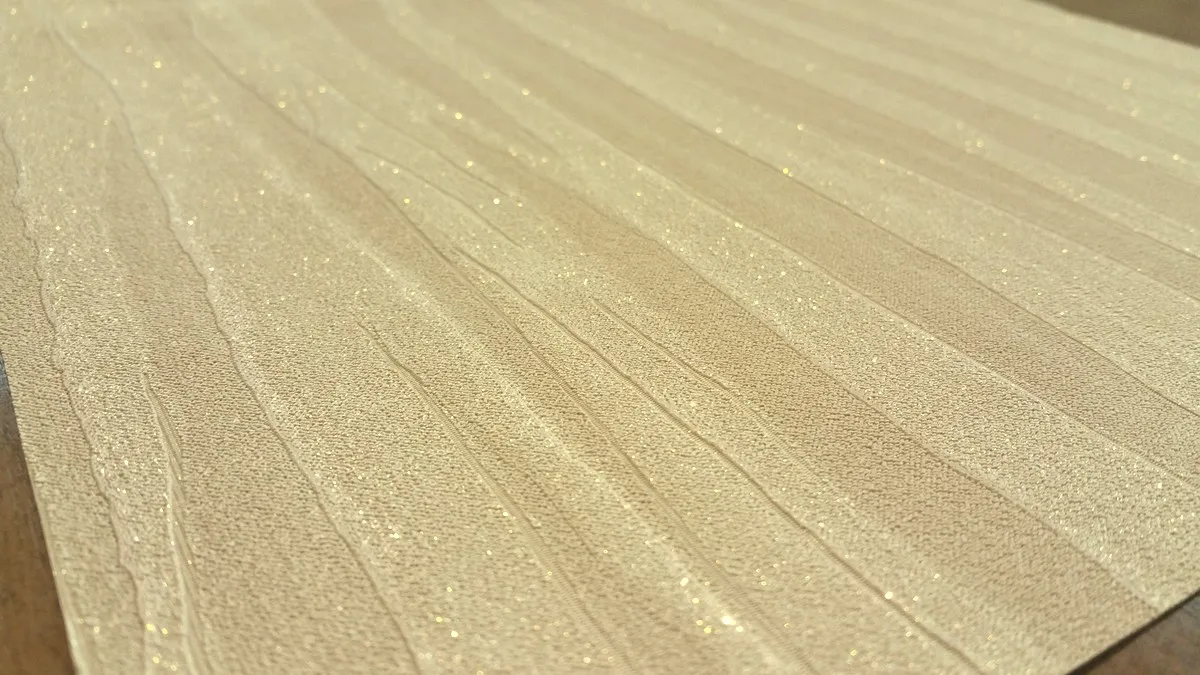 carta parati oro e glitter
