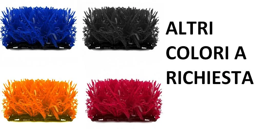 prato sintetico colorato