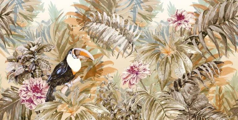 carta da parati esotica tropicale - Nanni Giancarlo
