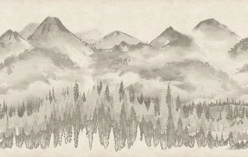 Carta da parati bellissima con montagne - Nanni Giancarlo
