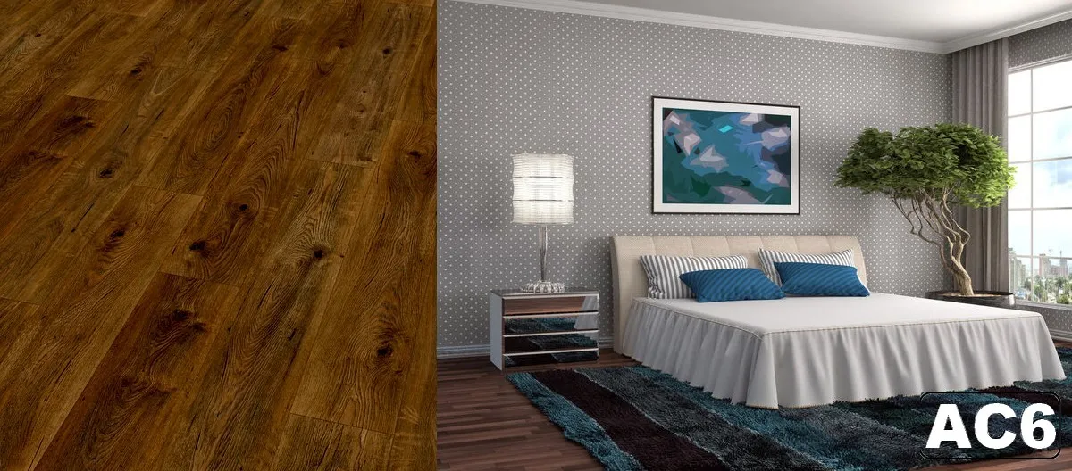 Esempio di parquet sintetico per Hotel certificato al fuoco Bfl s1| Nanni Gianarlo