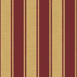ROSSO E ORO | Carta da parati a righe - Cod. 236-78