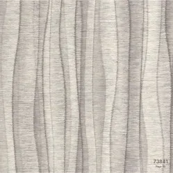 100E-TEND Stripe | Carta parati a righe argento - Cod. 73841