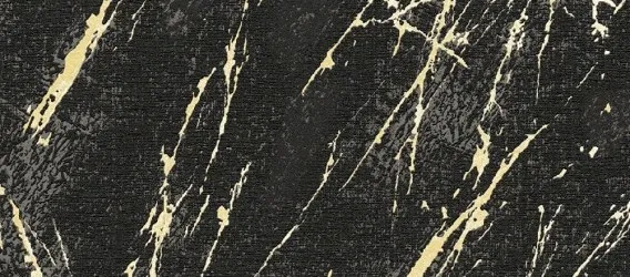 NC MARBRUNES | Parato Moderno Nero e Oro