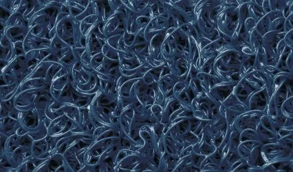 ZERBINO PVC Ricciolo - Blu