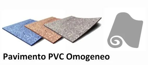 Pavimento Antiscivolo R9 in PVC Omogeneo 2 mm. 