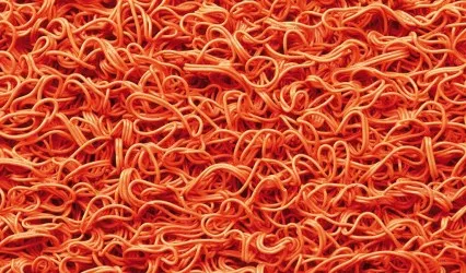 ZERBINO PVC Ricciolo - Arancio