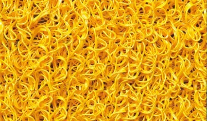 ZERBINO PVC Ricciolo - Giallo