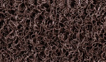 ZERBINO PVC Ricciolo - Marrone