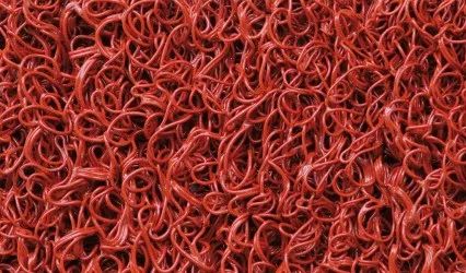 ZERBINO PVC Ricciolo - Terracotta