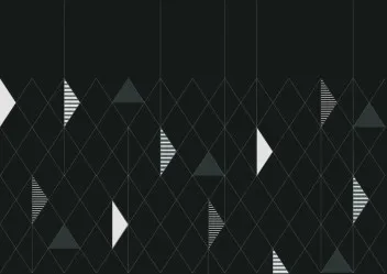 GRAFICA ROMBI | Carta da parati geometrica - Colore 2 black