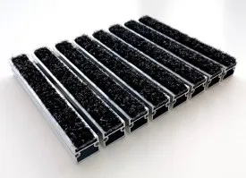 zerbini tecnici in alluminio con inserto tessile zerbino da incasso 