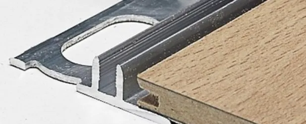 BASE P.100 | Profilo per pavimenti da 7 a 15 mm.