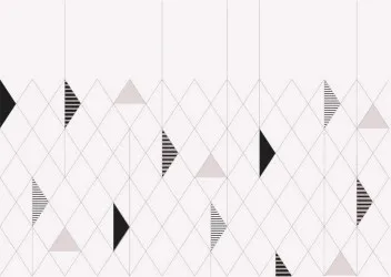 GRAFICA ROMBI | Carta da parati geometrica - Colore 1