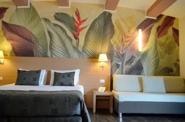 PARADISO CALATHEA | Carta da parati esotica tropicale