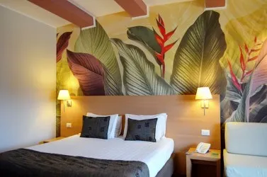 PARADISO CALATHEA | Carta da parati esotica tropicale