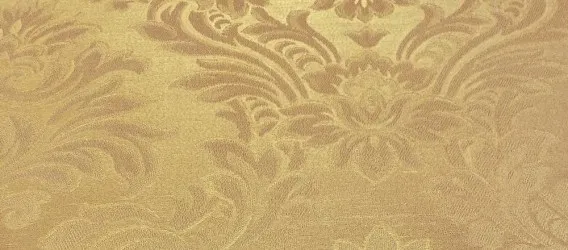 CARTA DA PARATI ORO con decoro damascato