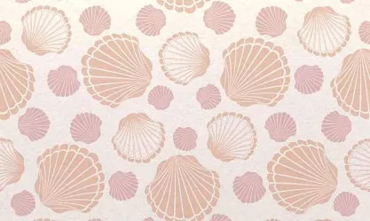 CONCHIGLIE FV | Carta da parati in fibra di vetro - Colore 01