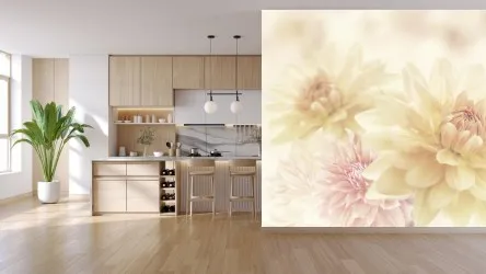 FLOWER - DAHLIA NG | Carta da parati grandi fiori - Colore 1