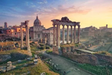 FORI IMPERIALI  | Carta da parati moderna Roma - Cod. 4009