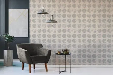 MET | Carta da parati geometrica cerchi