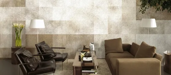 TIGOTA | Carta da parati design con geometrie sfumate
