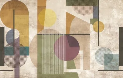 GEOMETRICA 3 | Carta da parati fibra di vettro - Colore 215