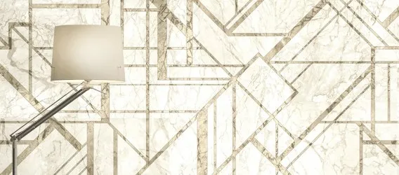 MARMO 8 | Carta da parati geometrico design effetto marmo