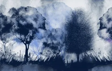 NATURA YU | Carta da parati alberi - Colore 601