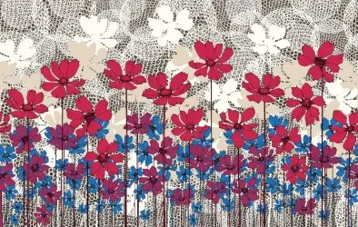 FLOWER BON | Carta da parati  fiori urban - Colore 222