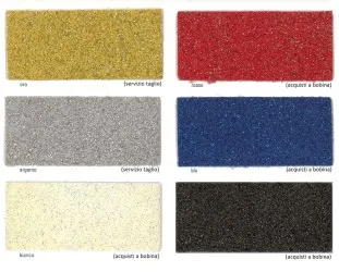 GLITTER  |  Colori campionario