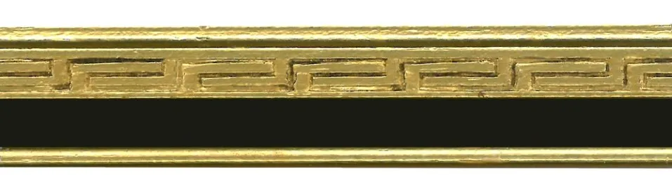 CORNICI DECORATIVE | profili in legno decorativi nero e oro