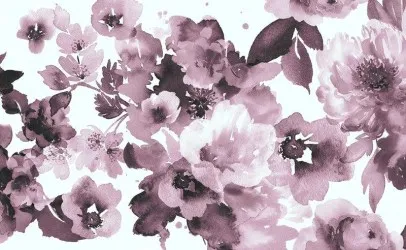 FLOWER EVANESCENZE  | Carta da parati floreale - Colore 10