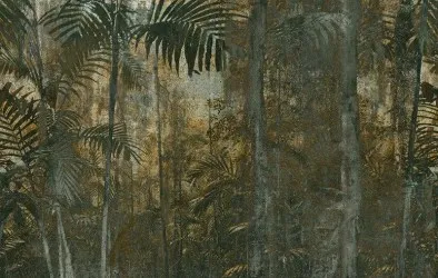 Carta da parati foresta alberi - Colore 3