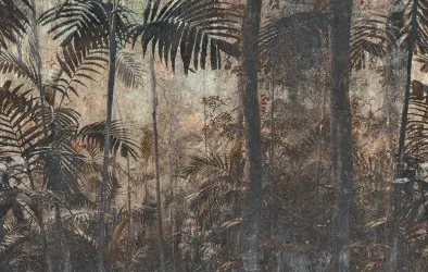 Carta da parati foresta alberi - Colore 6