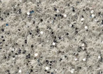 GLITTER ARGENTO | Particolare ingrandimento glitter