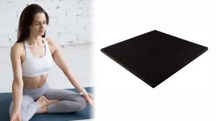 Pavimento elastico compatto in gomma per attivit&agrave; fisiche