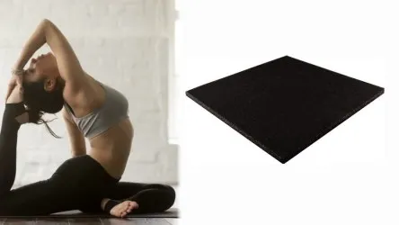 Pavimento elastico compatto in gomma per attivit&agrave; fisiche
