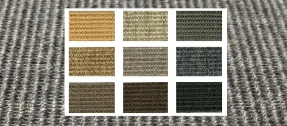 MOQUETTE SISAL | Pavimento 100% sisal con fondo in latex