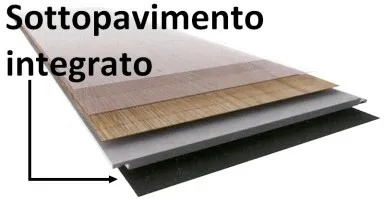 Pavimento SPC Core a posa flottante Stile | Nanni Giancarlo