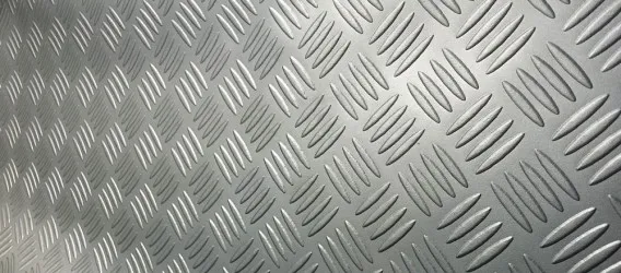 SIMILAMIERA | Pavimento effetto lamiera mandorlata Professionale
